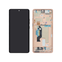 Ecrã completo pêssego para Motorola Edge 50 Ultra (SERVICE PACK)