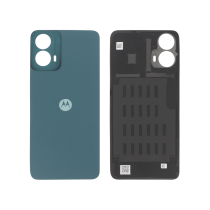 Tampa traseira azul oceano para Motorola Moto G34 5G (SERVICE PACK)