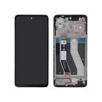 Ecrã completo preto para Moto G62 5G (com moldura)