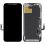 ecrã display touch hard oled para iphone 12 e 12 pro vista frontal e traseira com flex cable