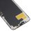 detalhe superior traseiro do ecrã hard oled para iphone 12 e 12 pro incluindo sensores e estrutura interna