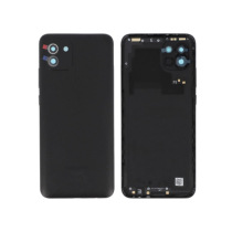 Back Cover Black Galaxy A03 (A035G) (SERVICE PACK)