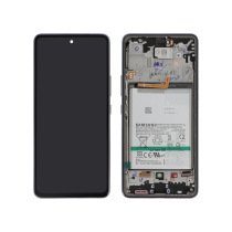 Complete Screen Black Galaxy A53 5G (A536B) (SERVICE PACK)
