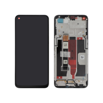 Ecrã completo preto para Realme 8 5G (SERVICE PACK)