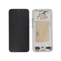 Ecrã completo prateado Poco F7 5G (SERVICE PACK)