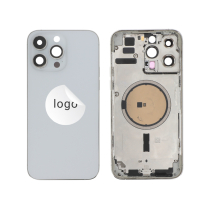 Tampa Traseira Prateada para iPhone 14 Pro Max (Grau C)