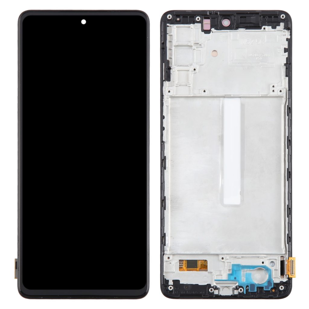 Ecrã Display + Touch OLED para Samsung Galaxy M52 5G M526 – vista frontal e traseira