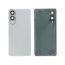 Backcover Titanium Silver + Camera Lens Galaxy S25 Edge (S397B) (Without Logo)