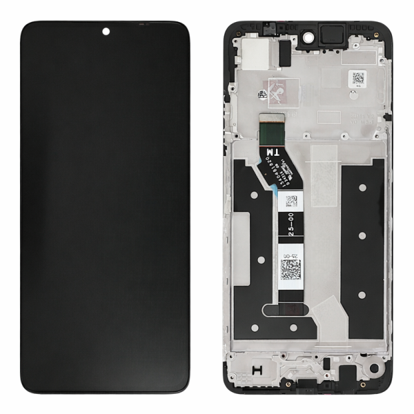 Ecrã Display com Frame para Motorola Moto G35 5G (With frame) OEM ReLife-1