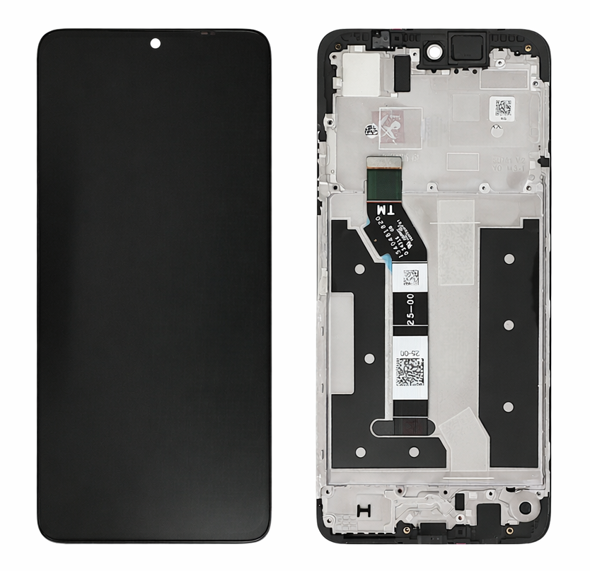 Ecrã Display com Frame para Motorola Moto G35 5G (With frame) OEM ReLife-1