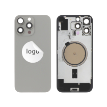 Tampa traseira Titânio natural para iPhone 16 Pro Max (Pulled A)