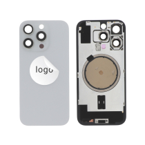 Tampa traseira Titânio branco para iPhone 16 Pro (Com MagSafe) (Pulled A)