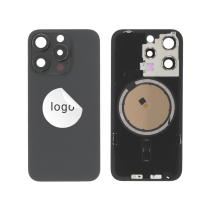 Tampa traseira Preto para iPhone 15 Pro (Pulled B)