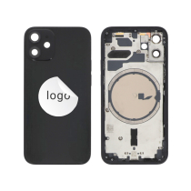 Tampa traseira Preto para iPhone 12 mini (Pulled B)