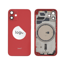 Tampa traseira Vermelho para iPhone 12 mini (Pulled B)