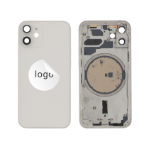 Tampa traseira Branco para iPhone 12 mini (Pulled B)