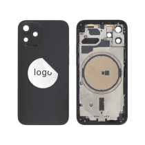 Tampa traseira Preto para iPhone 12 mini (Pulled A)