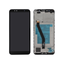 Ecrã completo Preto para Huawei Y6 2018 (Com frame)
