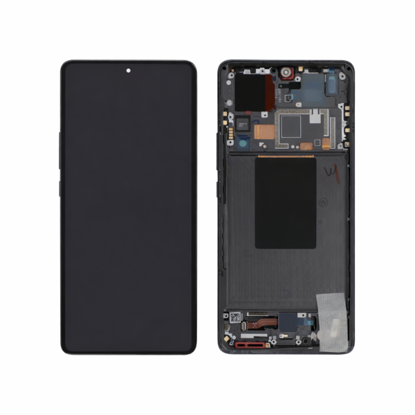 Ecrã completo preto Xiaomi 12 Pro (SERVICE PACK)
