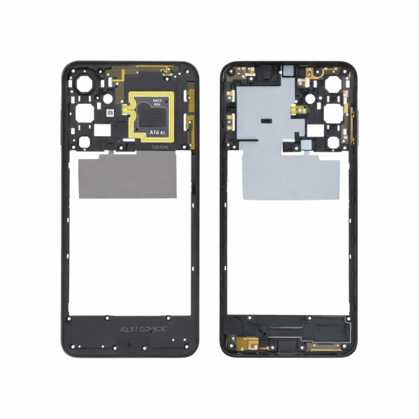 Moldura intermédia azul noite para Samsung Galaxy A16 5G (A166B) (SERVICE PACK)