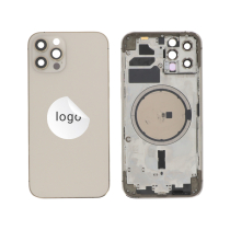 Vidro Traseiro Dourado iPhone 12 Pro (Pulled B)