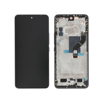 Ecrã completo Preto para Xiaomi 12 Lite (com aro) (ReLife)