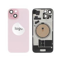 Tampa traseira Rosa para iPhone 15 (Pulled C)