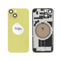 Tampa traseira Amarelo para iPhone 14 (Pulled B)