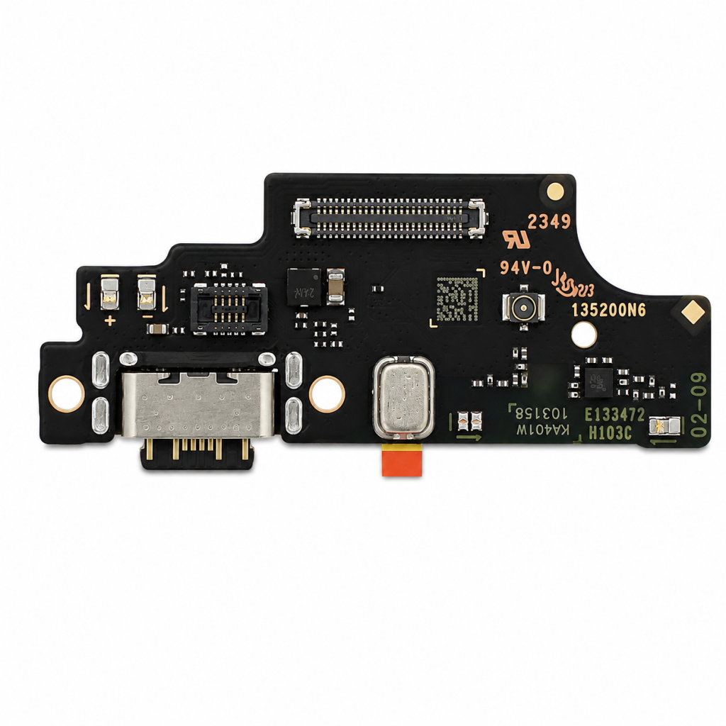 Placa de Carregamento / Conector de carga para Xiaomi Redmi Note 13 Pro 4G - 56000400N600 - Service Pack