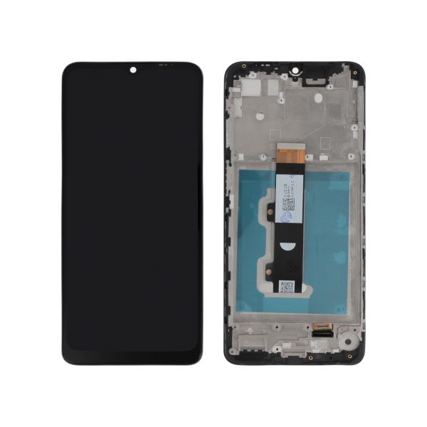 Ecrã Display Preto para Moto E22i (Com Frame)