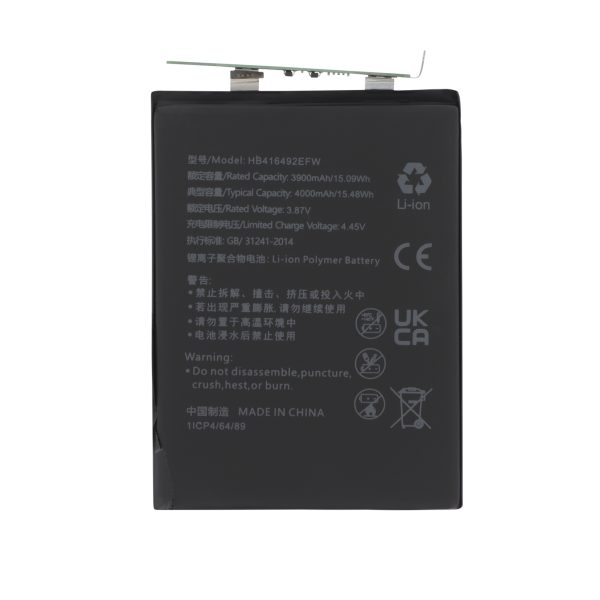 Bateria HB416492EFW para Honor X8 4G