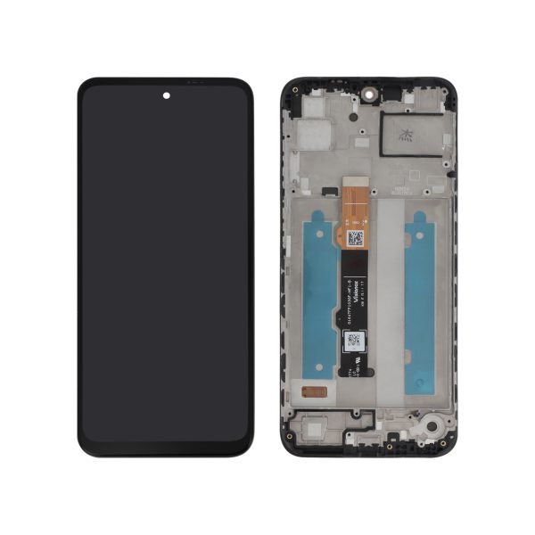 Ecrã Display Preto para Moto G31 (Com Frame)