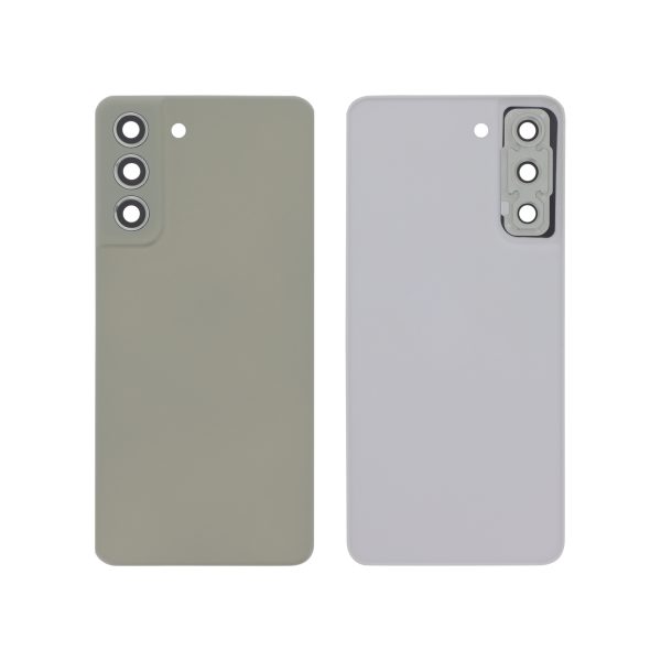Tampa Traseira Olive para Galaxy S21 FE (G990B) (Sem Logótipo)