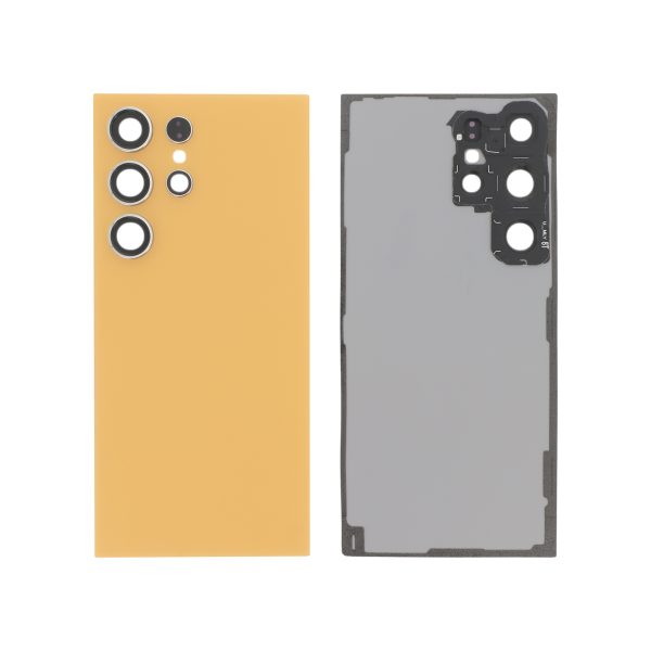Tampa Traseira Titânio Orange para Galaxy S24 Ultra (S928B) (Sem Logótipo)