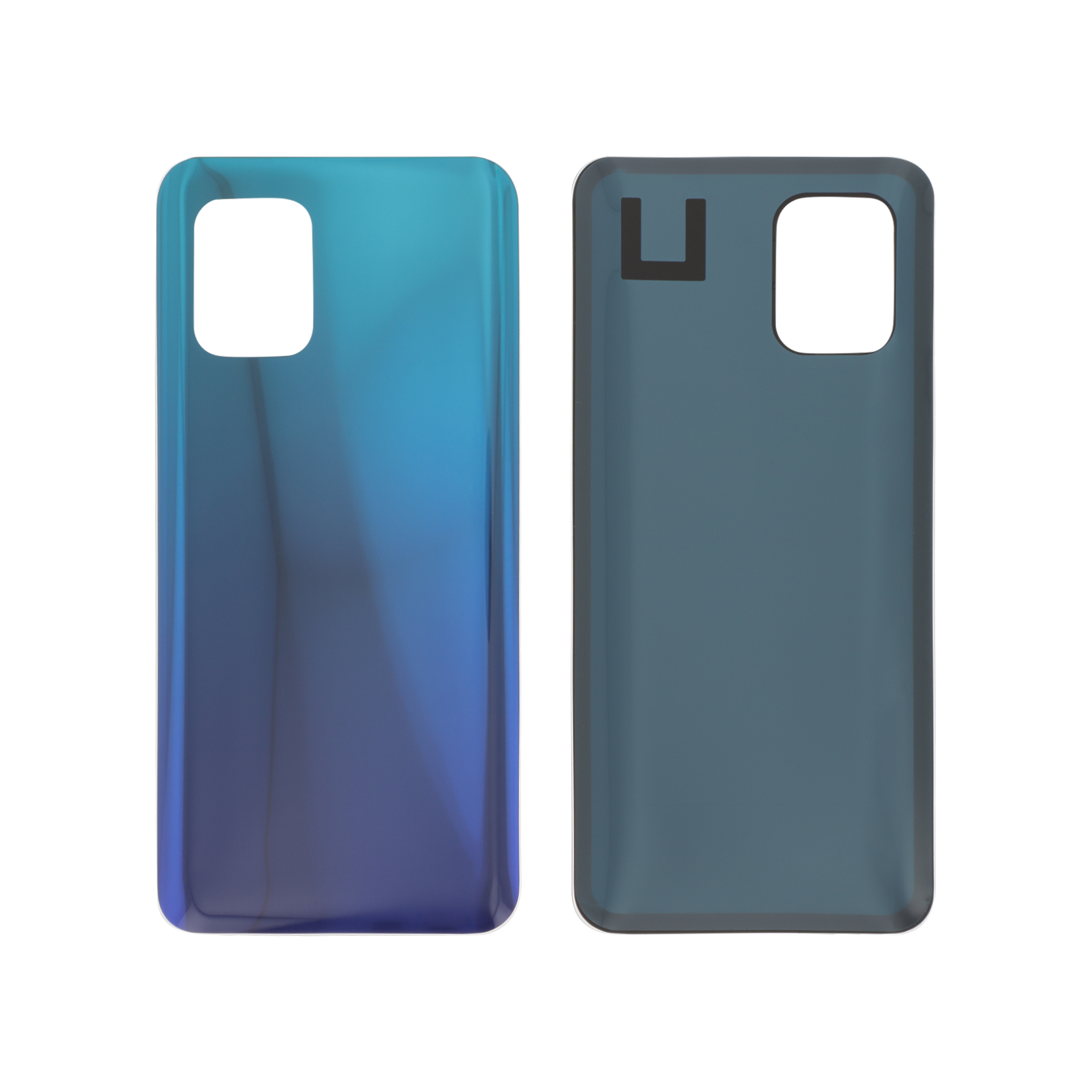 3667075057574-0000 Tampa Traseira Azul para Xiaomi Mi 10 Lite 5G (Sem Logótipo) - Image 1