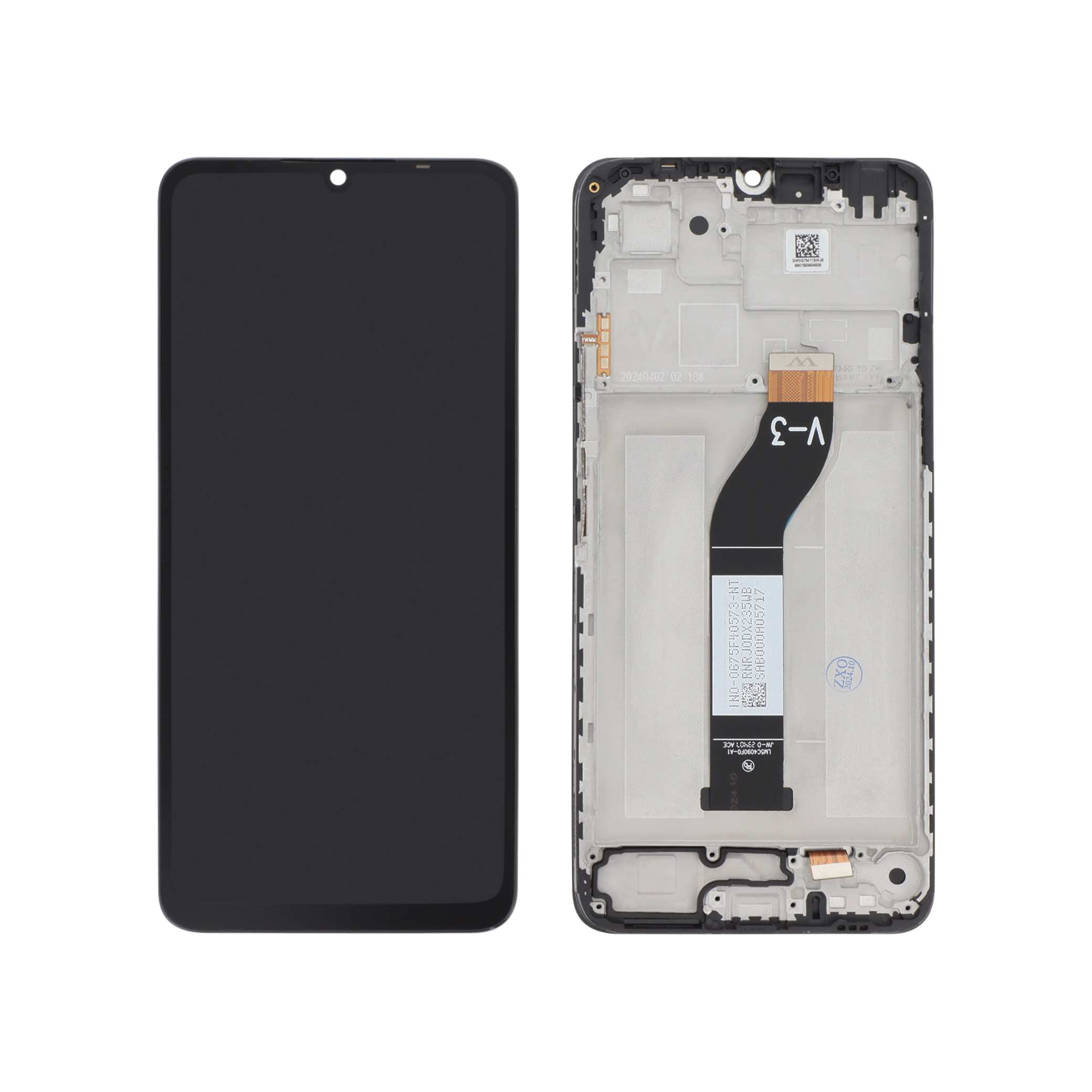 3667075098836-0000 Ecrã Display para Xiaomi Poco M6 5G/Redmi 13C (Com Frame) - Image 1