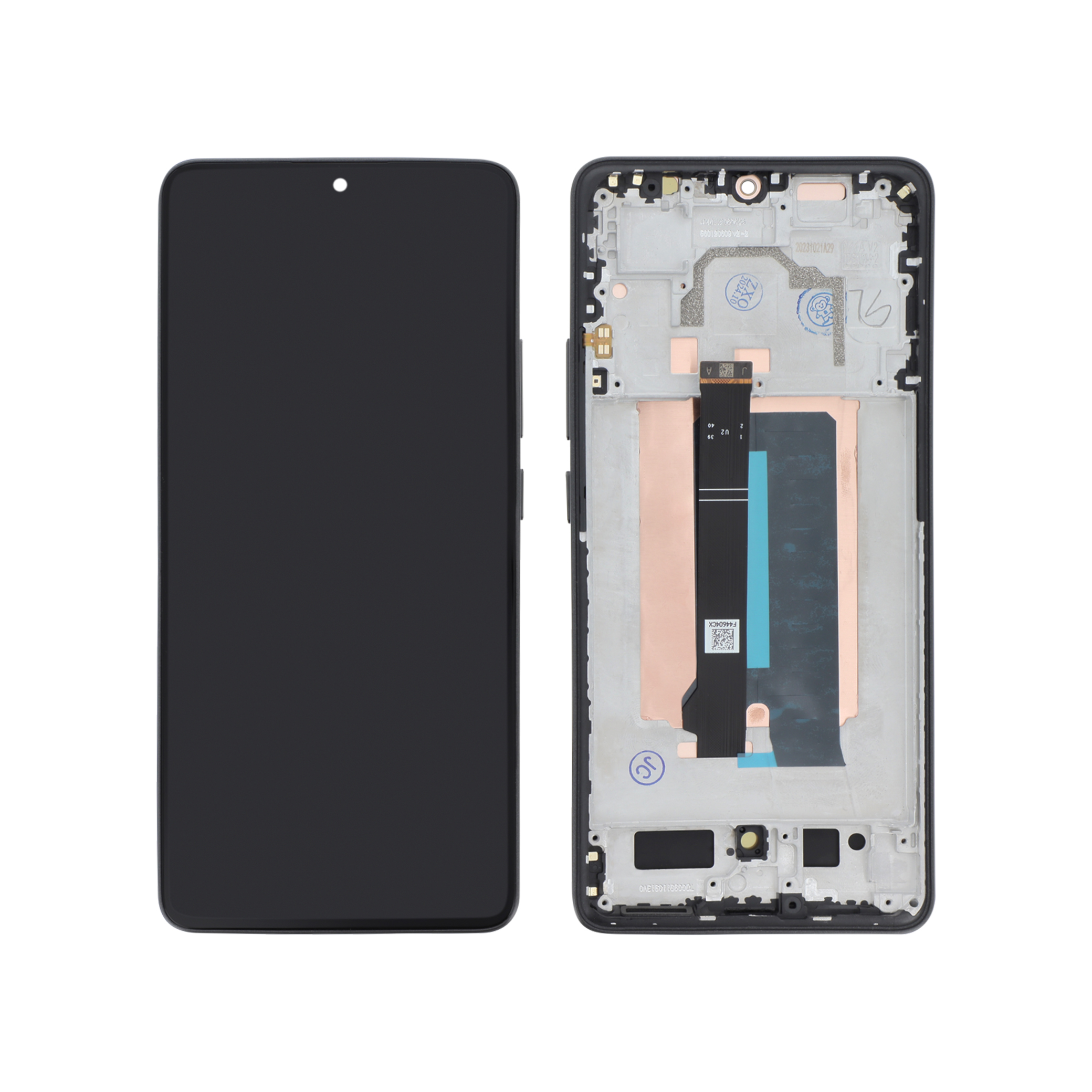 3667075098898-0000 Ecrã Display Preto para Xiaomi Poco X6 Pro (Com Frame) - OEM ReLife - Image 1