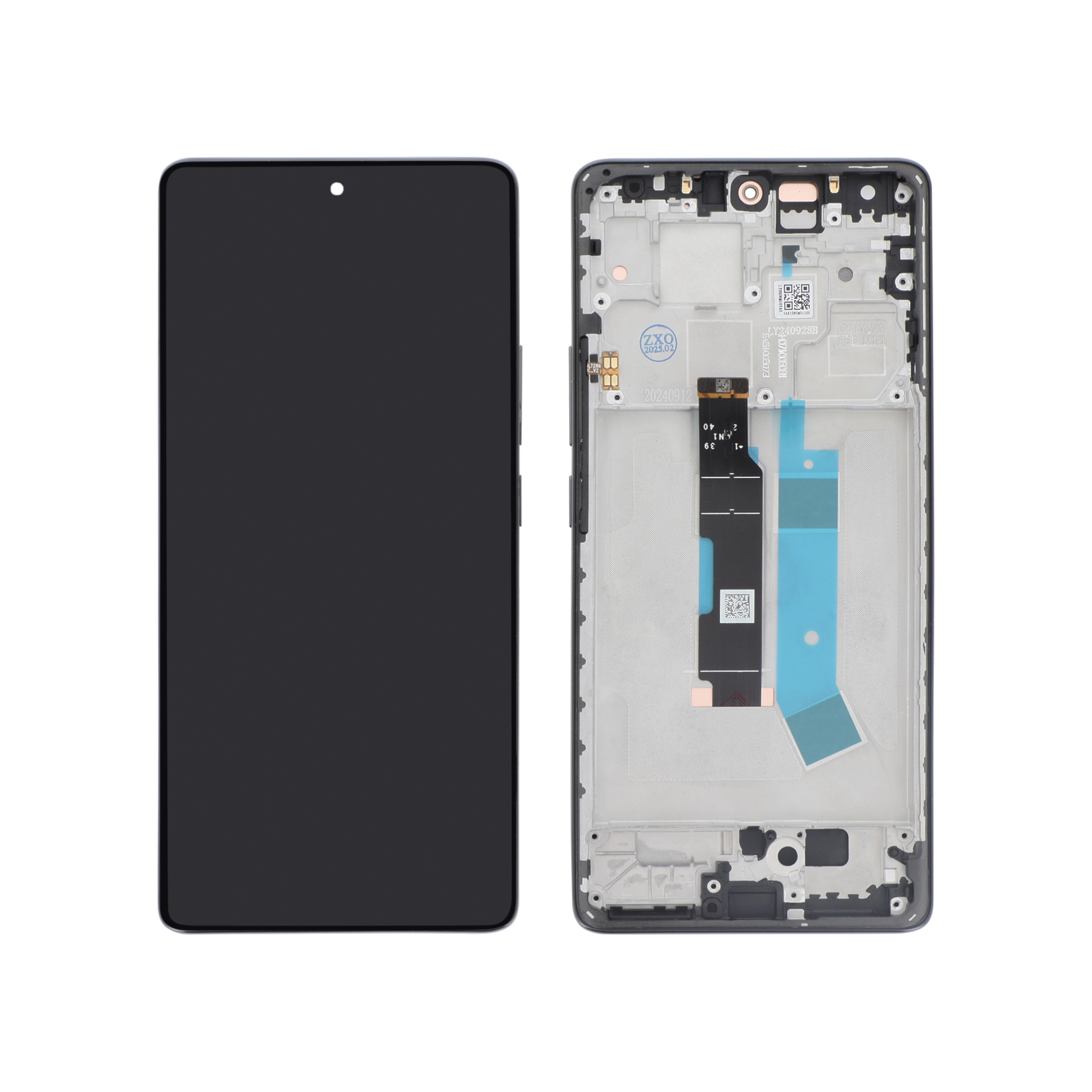 3667075143727-0000 Ecrã Display Preto para Redmi Note 14 Pro 4G (Com Frame) (ReLife) - Image 1