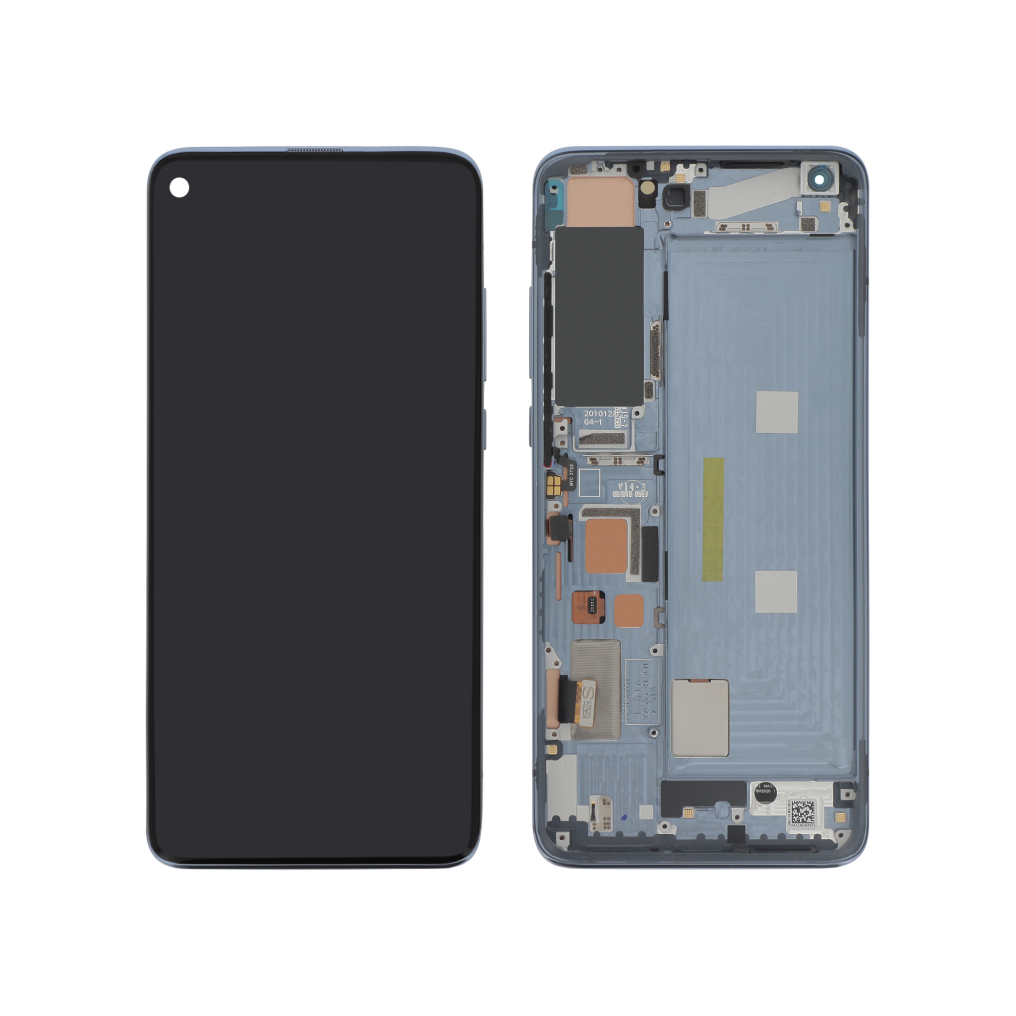 3667075166498-0000 Ecrã Display Cinzento para Xiaomi Mi 10 Pro (Com Frame) - OEM ReLife - Image 1