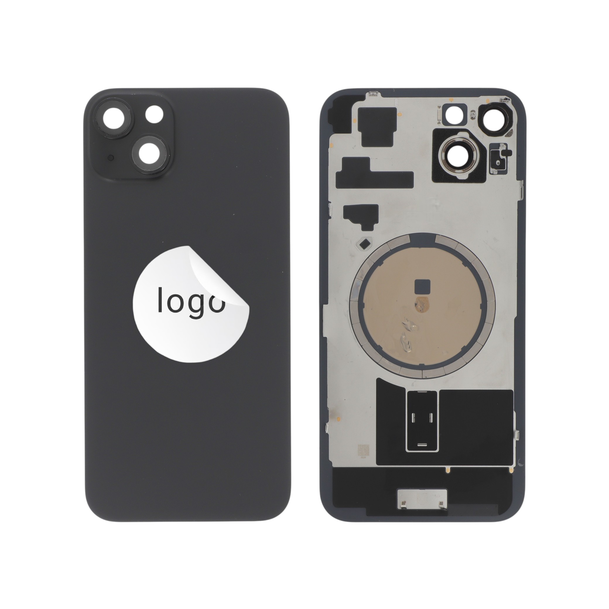 3667075224051-0011 Tampa Traseira Preta para iPhone 15 Plus (Retirado A) - Image 1