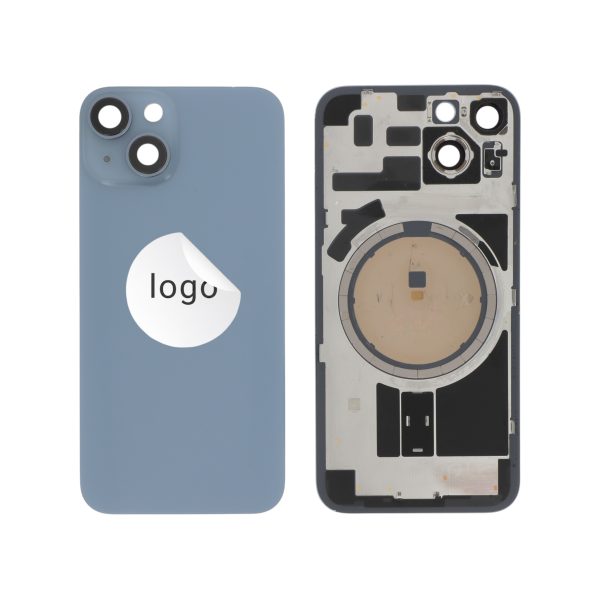 Tampa Traseira Azul para iPhone 14 (Retirado A)