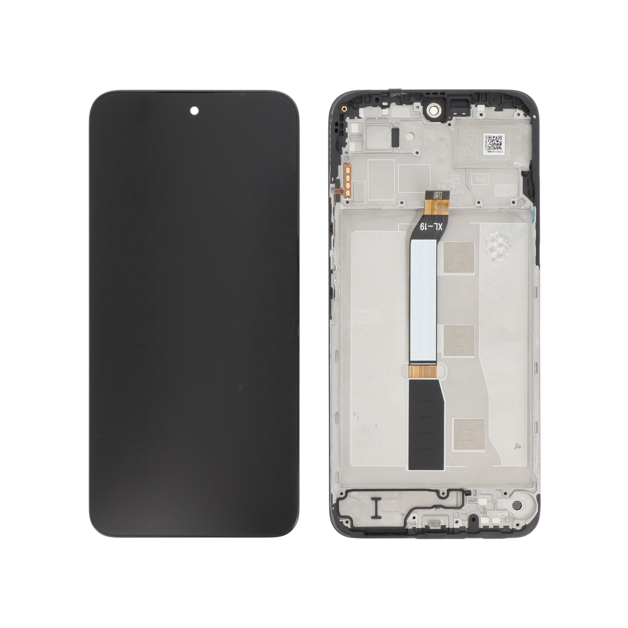 3667075229209-0000 Ecrã Display Preto para Redmi 15 4G/Xiaomi Poco M7 4G (Com Frame) (ReLife) - Image 1