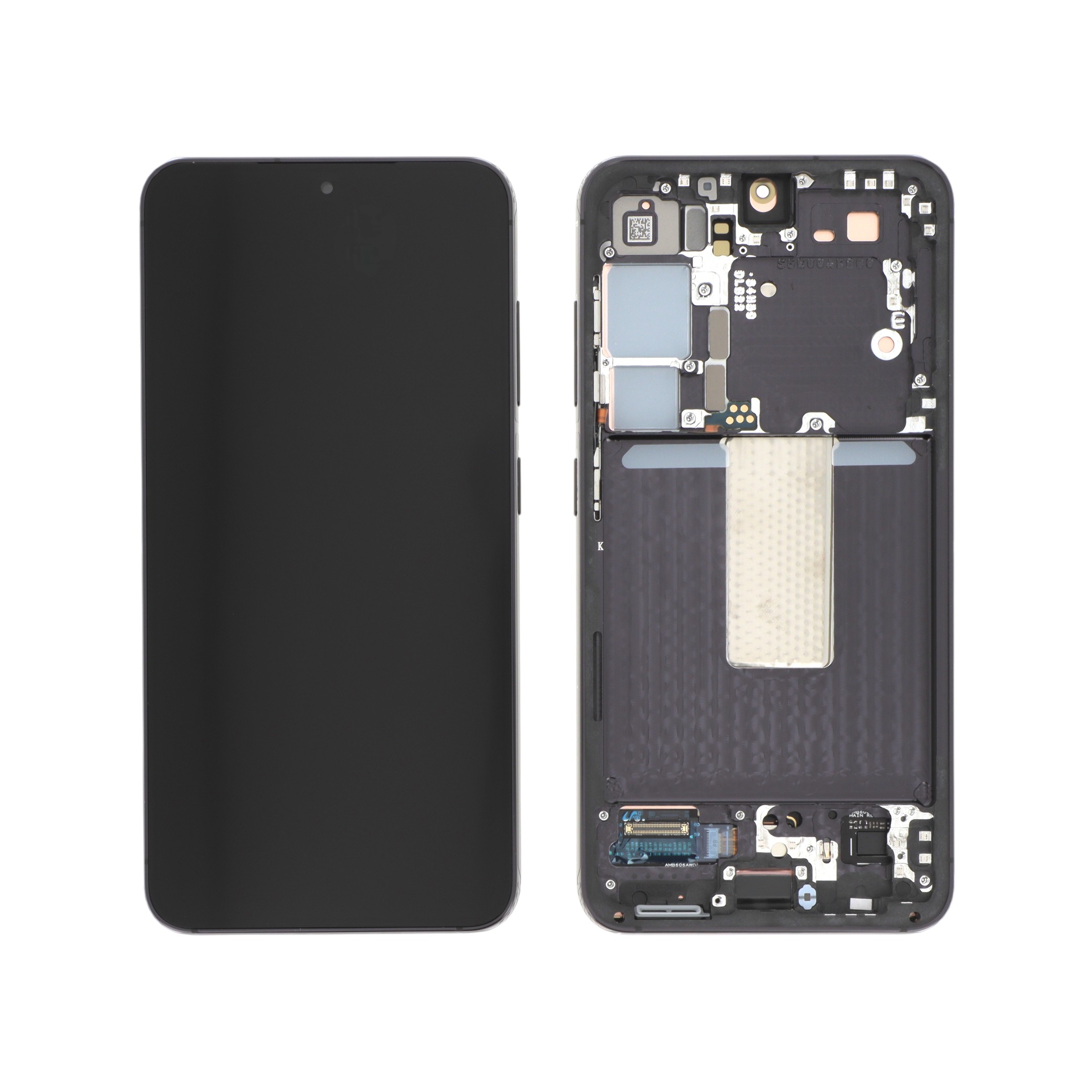 3667075233923-0000 Ecrã Display Preto para Galaxy S23 (S911B) (PA) (SERVICE PACK) - Image 1