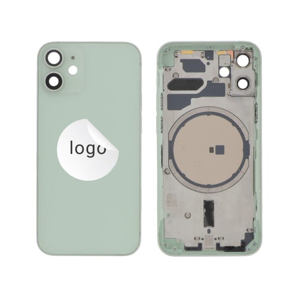 Frame Complete (Case Back Pre-assembled) Verde para iPhone 12 Mini (Retirado B)