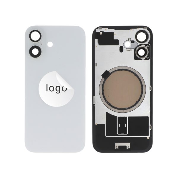Tampa Traseira Branca para iPhone 16 (Retirado C)
