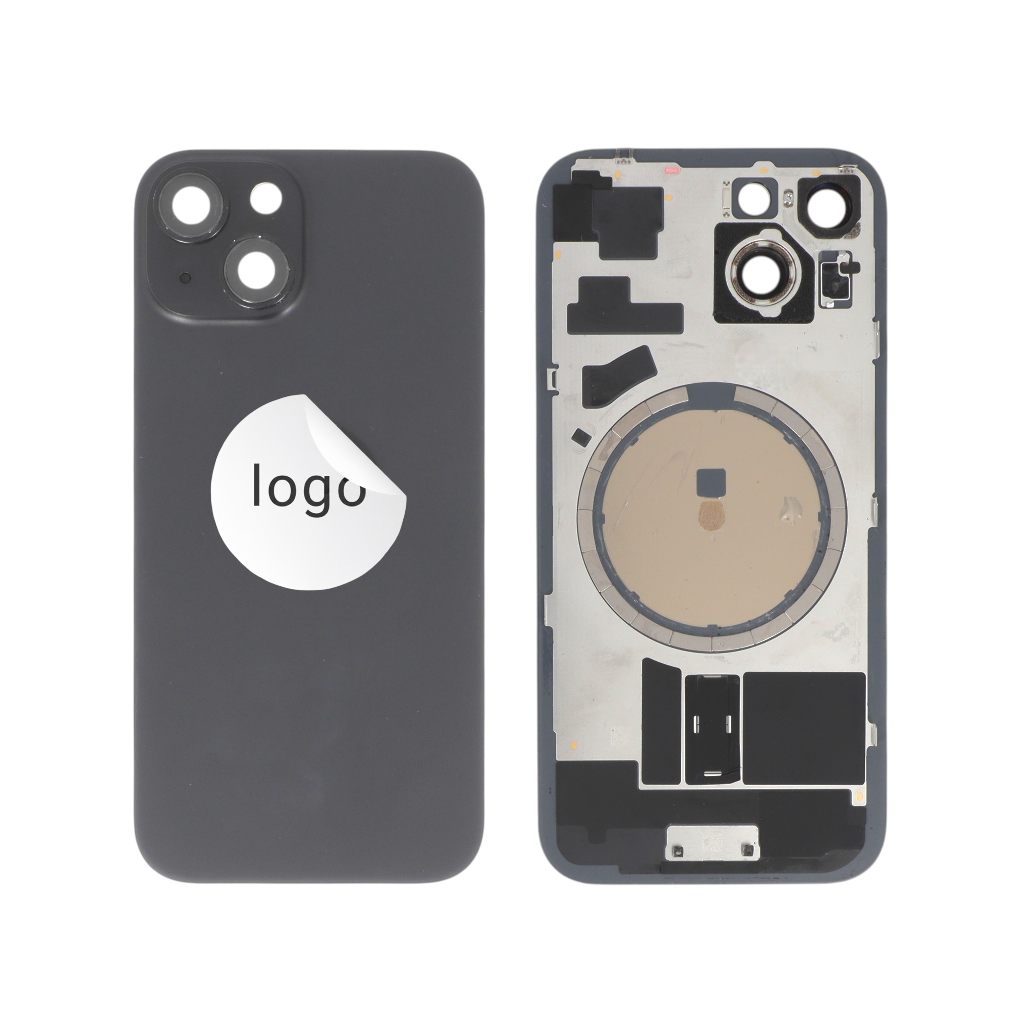 3667075258490-0000 Tampa Traseira Preta para iPhone 15 (Retirado B) - Image 1