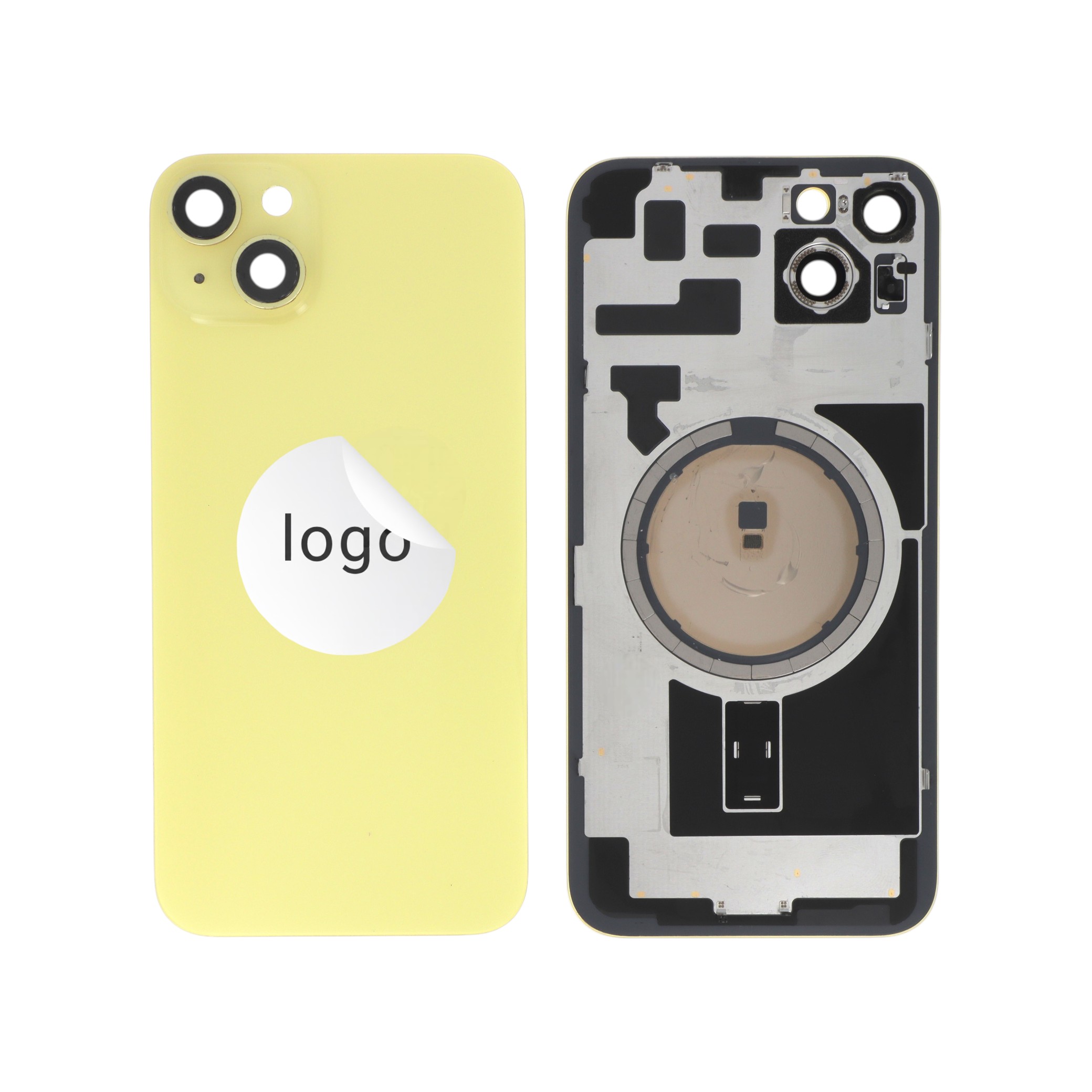 3667075258506-0000 Tampa Traseira Amarela para iPhone 14 Plus (Retirado C) - Image 1