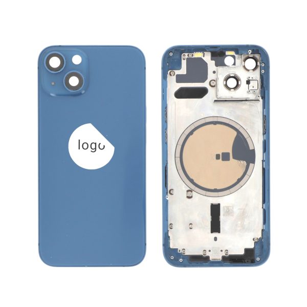 Frame Complete (Case Back Pre-assembled) Azul para iPhone 13 (US Versão) (Retirado B)
