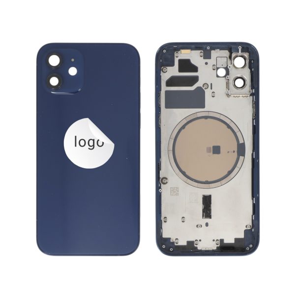 Frame Complete (Case Back Pre-assembled) Azul para iPhone 12 (Retirado A)