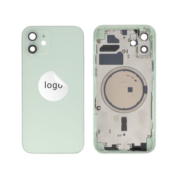 Frame Complete (Case Back Pre-assembled) Verde para iPhone 12 (Retirado A)